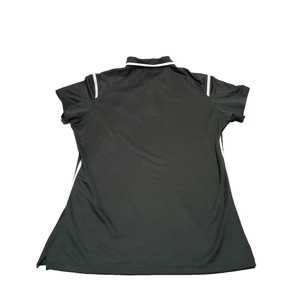 Nike Dri-Fit Womens Polo Shirt Black‎ Cal State LA College Sports Medicine XL